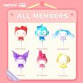 Moetch Sanrio Characters Lollipop Series Moetch Bean pop bean Mini Ornaments Blind Box Anime Figure doll Gift Action Figure. 