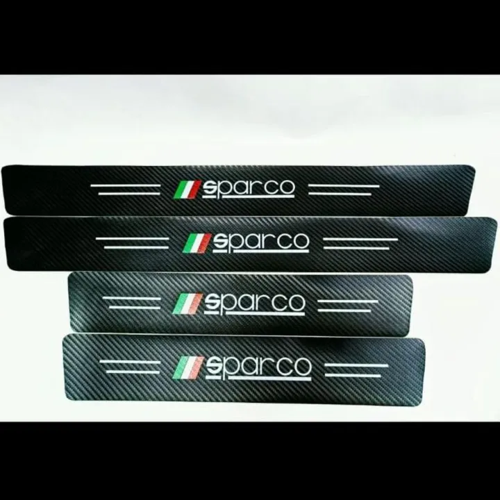 Sparco%20logo%20Carbon%20Fiber%20Car%20Door%20Sill%20Sticker%20-%204%20Pcs%20Set%20-%20Image%206