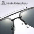 LouisWill Sunglasses Driver Driving Mirror Polarized Glasses Sunglasses Men And Women Tide Glasses Brand Goggles Square Sunglasses Retro Anti Glare Driving Sun Glasses UV400. 