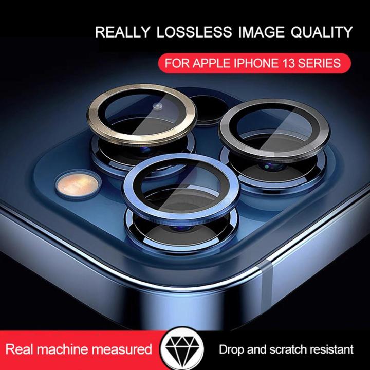 Camera Metal Case For IPhone 13 Pro Max Lens Tempered Glass Protect Ring Cover On Aphone Aifon 13 ProMax Mini 13Pro Coque Fundas