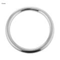 4xSeamless Stainless Steel Round Rings Circle Craft Webbing Boat 5x40mm. 