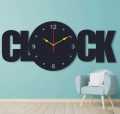 3D Clock Written Big Wooden wall Clock Black Analog Wooden Clock I Wall Clock I Wooden Wall Clock I Wall clocks for bedroom I Wall Clocks for drawing room I Wooden Wall Clocks For Gifts. 