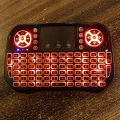 SpeedX I10 Mini Wireless+Bluetooth Keyboard for Smart TV, Phones Devices Backlit Light 2.4ghz Keyboard With Touchpad. 
