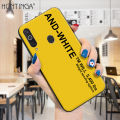 Hontinga for Samsung A60 Case Simple Generous Clean Color Girls Boys Casing Shockproof Soft Silicone TPU Phone Cover. 