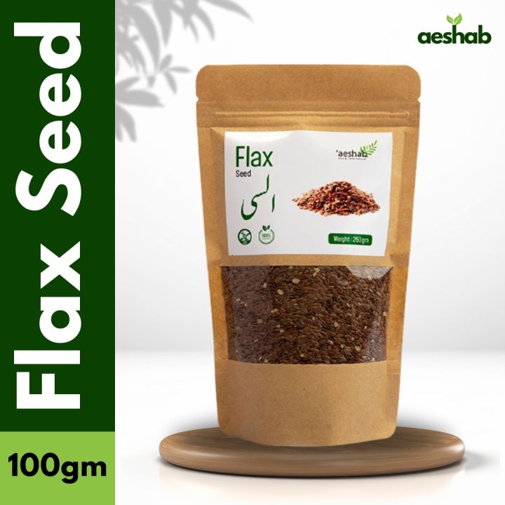 Flax Seeds -   Alsi - 100 grams Pack of 1