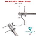 Dental Implant Orthodontic Gauge Dental Venus VDO Apollo Gauge with Boley Gauge Bracket Height Moveable Adjustable Positioning Measuring Gauge Boone Gauge. 