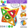 Magnetic Building Blocks - 70 Pc 3D STEM Educational Construction Set for Kids - Magnet Tiles for Boys and Girls - Best Gifts for Toddlers and Children. 