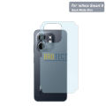 Infinix Smart 9 Back Matte Protector Soft Skin Sheet Film Protection vinyl wrap paper For infinix smart9 - Transparent. 