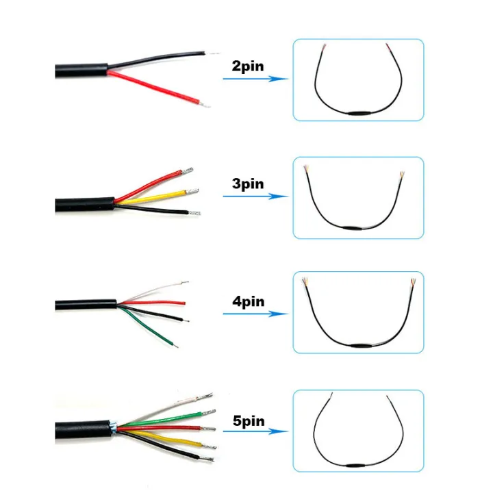 6mm%20M6%202/3/4/5%20Pin%20core%20male%20female%20Julet%20Electric%20ebike%20power%20Cable%20Connector%20waterproof%20Scooter%20Brake%20Signal%20Sensor%20-%20Image%203