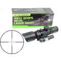 ryfle scope wiyh lasser sight m9 ls3-10x42e. 
