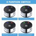 Riple Rodent Repeller, Ultrasonic Pest Repeller, Pressure Wave, Indoor for Mice, Rats, Spiders,360 Degree Eu Plug. 