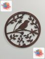 Wall Hanging Scenery, Wall Hanging Decoration , MDF Wood Panel (Set of 4). 