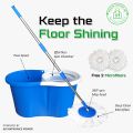 360 Degree Rotating Magic Pandikit Spin Mop Hand-washing Push-type Stainless Steel With Soap Bottle on Bucket Sets Wash and Wring For House Floor Mop Cleaning Equipment Wet and Dry Plastic Tray Mop with Spinner on Sale. 