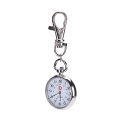 Stainless steel quartz pocket watch cute key ring chain New Gift collogo. 