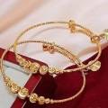 new stylish golden bracelets pair style  fanncy design 65. 