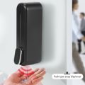 Soap Dispenser Wall Mount, 350Ml Hand Liquid Dispenser Black. 