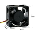 for Jetson Nano Cooling Fan 5V, 4PIN Reverse-Proof,PWM Speed Adjustment, Strong Cooling Air. 