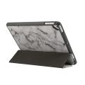 (New) Marble Texture Pattern Horizontal Flip Case for iPad 9.7 , with Three-folding Holder & Pen Slots. 