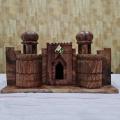 Shahi Qila Wooden Sculpture, Gorgeous Statue of Shahi Qila, Handmade Wooden Home Decor.. 