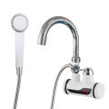 Instant Electric Water Heater tap Faucet, Tankless Geyser Heating Tab with Digital Temperature Display, with shower head, ABS Body Shock Proof, Auto Electric Geezer, Water Geezar for Kitchen and Bathroom Accessories, AC 220V 3000W. 