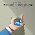 Pocket Mini Game Machine Keychain Backpack Pendant Classic Nostalgic Tetris Game Puzzle Decompression Toy. 