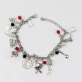 Michael Jackson Bracelets for Women Men Commemorative Series Charms Pendant Chain Bangle Music Fans Jewelry Gifts. 