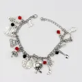 Michael Jackson Bracelets for Women Men Commemorative Series Charms Pendant Chain Bangle Music Fans Jewelry Gifts. 