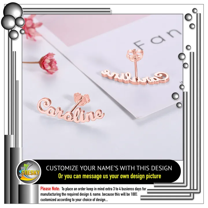 Customize%20Name%20Earrings%20for%20Girls,%20Fashion%20Jewellery%20Stud%20Earrings%20-%20Image%208