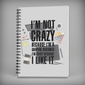 Graphic Designer Spiral Notebook - 7351. 