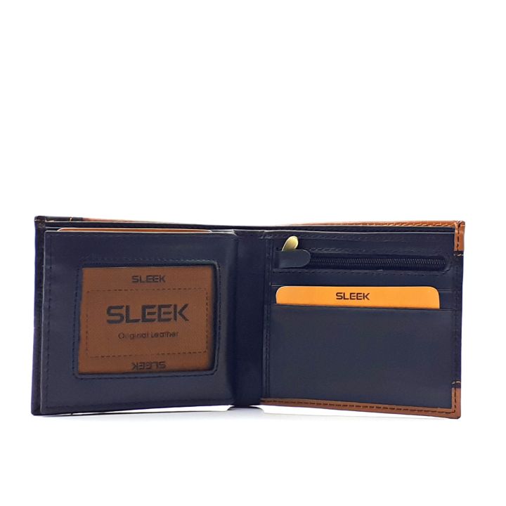 SLEEK%20Premium%20Leather%20Wallet%20for%20Men's%20with%20Zipper%20and%20Gift%20Box%20-%20Cash%20&%20Card%20Wallet%20with%20Coin%20Pocket%20-%20Bifold%20Slim%20Wallet%20-%20ZCM%20-%20Wallet%20for%20Men's%20-%20Image%206