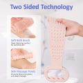 High Quality Silicone Bath Body Brush Soft Rubbing Exfoliating Massage For Shower Cleaning Bathroom Strap Belt for Men Women, Easy to Clean  Back Scrubber for Shower, Silicone Body Scrubber, Clean Scrub Magic Skin Scrubber Brush Improves Skin Smooth 70cm. 