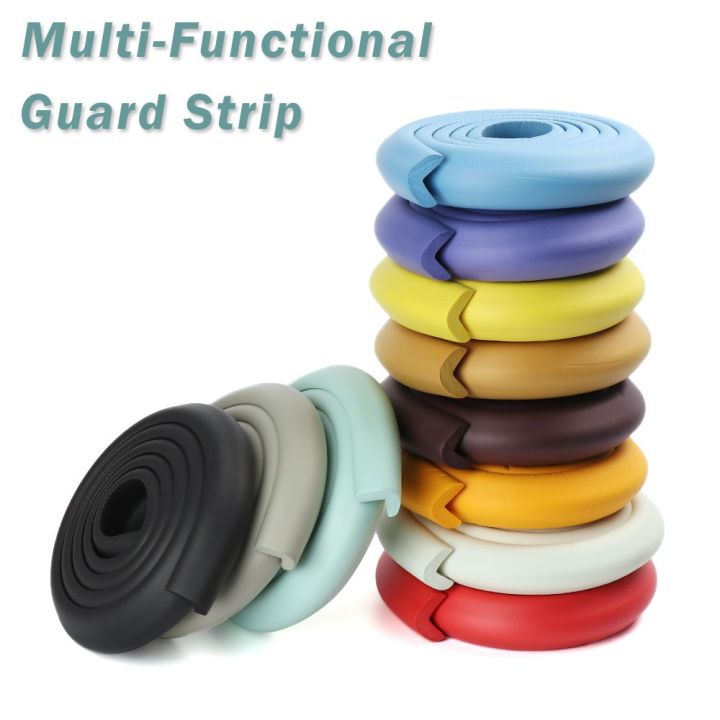 2M Kids Collision Cushion Foam Bumper Free Tape Baby Safety Desk Edge Guard Strip Table Corner Protector