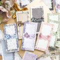 Panda Online 30 Sheets Lace Handmade Series Diary Note Memo Paper Diary Journal Decorative Scrapbooking. 