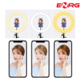 ENRG LED Ring Light 14 Inch \ 36 cm with 7.5ft Metal Tripod Stand And Adjustable Phone Holder. 