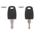 1PC Multifunctional TSA002 007 Master Key Bag For Luggage Suitcase Customs TSA Lock High Quality Accessories. 