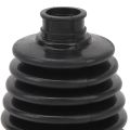 2Pcs CV Joint Boots Set Silicone Material Wear Resistance Dustproof Without Removing Highly Flexible CV Boots for Cars. 