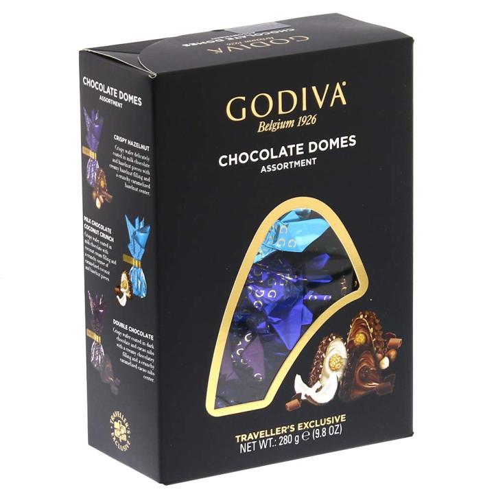 Godiva Chocolate Domes 18pc assortment / Godiva Chocolate Crispy Hazelnut 280g