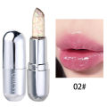 Soft Jelly Lipstick Color Changing Glossy Hydrating Moisturizing Glitter Lipstick Sparkling Sequins Turning Red Shade Lip Balm. 