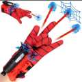 Spiderman Web for Kids hitting Silly String, Spider Role-Play Toy, Hero Launcher Spider Kids Plastic Cosplay Glove Hero Movie Launcher Wrist Toy Set for Kids Boys Costume Cosplay Gift (1 Set). 