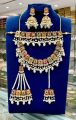 Pcs/5 Casting Made Choker Guluband Jewellery Set For wedding Girls/Women Accessories. 