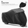 black bike covers. 