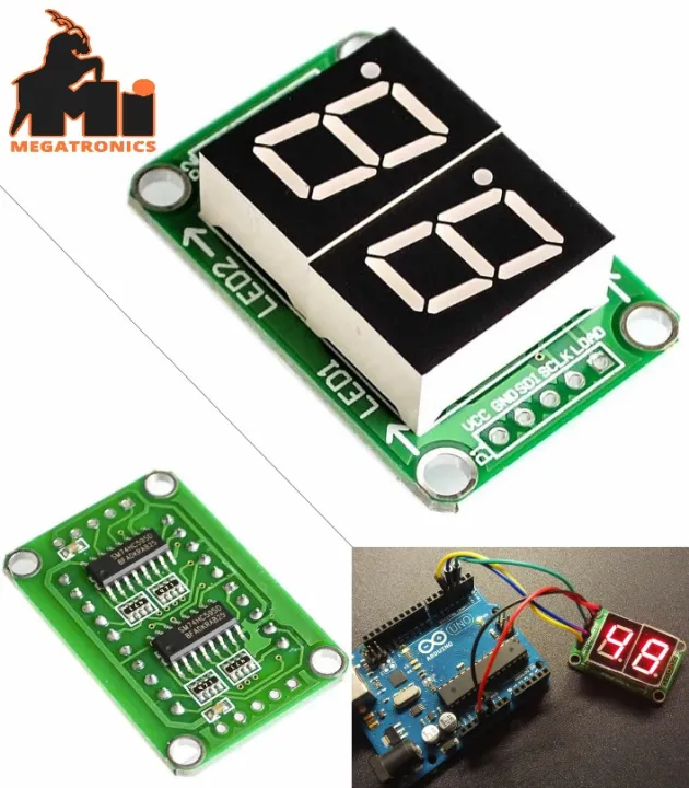 74HC595%20Tube%207%20Segment%20Digital%20Display%20Arduino%20Static%20Drive%202%20Digit%20Seven%20Segment%20Tube%20LED%20Display%20screen%20-%20Image%202