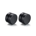 Fashion Magnetic Round Earring For Men's/Boy's Stainless Steel / Double Magnet. 