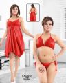 Short Nighty For Ladies Night Dress Net Nighty For Night Party.. 