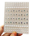 Crystal Tattoo Eye Sticker Glitter Makeup Temporary Rhinestone 3D Face Decoration Stickers. 