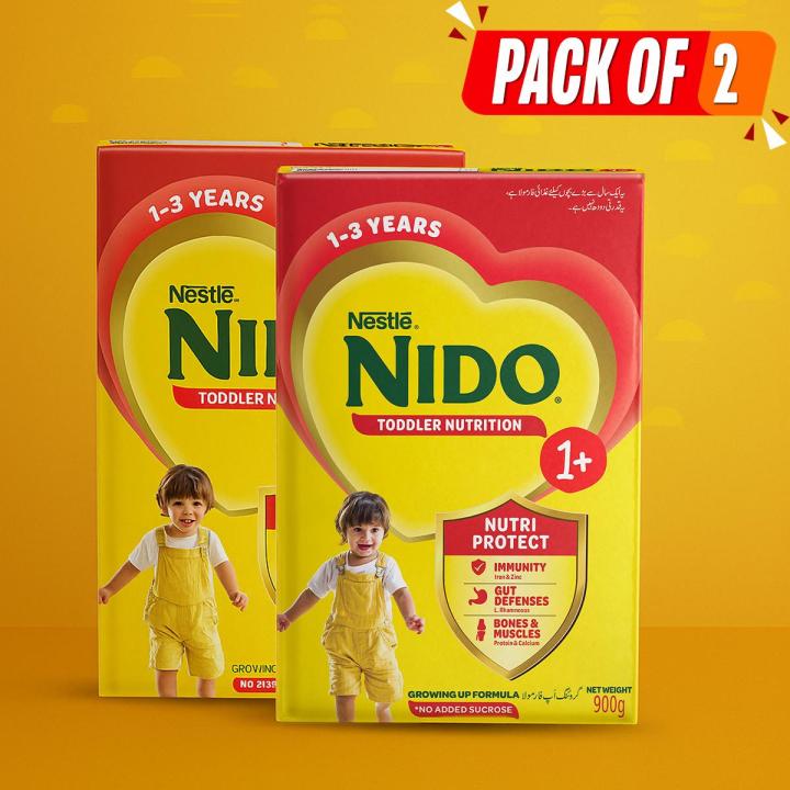 NIDO 1+ 900g - Growing Up Formula ( Pack of 2 )