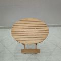 Folding table. 