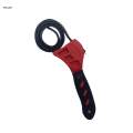 Rubber Strap Wrench Industrial Accessories Adjustable Wrench for Plumbing Truck. 