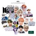 Cut BTS Sticker Packs for BTS Army | BTS Stickers cut Pack of 10&20 for journaling | stationery sticker Perfect Gift For bts Army | kpop stickers. 