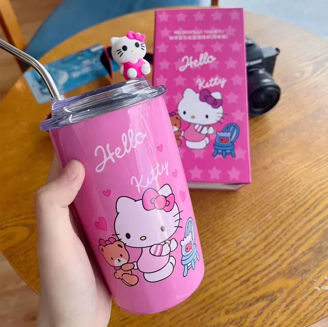 Imported%20Sanrio%20Hello%20Kitty%20450ml%20Kawaii%20Cups%20With%20Lids%20And%20Straws%20Insulated%20Cup%20304%20Stainless%20Steel%20Coffee%20Cute%20Birthday%20Gift%20Stainless%20Steel%20Water%20Bottle%20Tumbler%20for%20School%20Kids%20and%20Girls%20-%20Image%208
